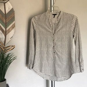Daisy Fuentes 3/4 Sleeve Blouse (S)